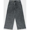 Wide Leg Jean, Grey Acid Denim - Jeans - 6