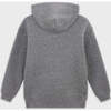 Relaxed Organic Fleece Hoodie, Heather Grey - Sweatshirts - 5