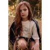 Relaxed Organic Cotton T-Shirt With SOW Print, Off White - T-Shirts - 2