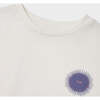 Relaxed Organic Cotton T-Shirt With SOW Sun Print, Natural - T-Shirts - 4