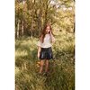 Relaxed Organic Cotton T-Shirt With SOW Print, Off White - T-Shirts - 4