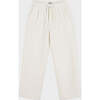 Organic Cotton Recycled Polyester Pleated Pant, Black - Pants - 6