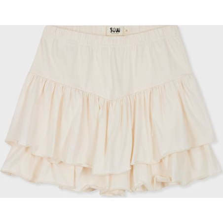 Organic Cotton Jersey Skort, Purple - Skirts - 5