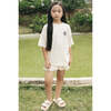 Organic Cotton Jersey Skort, Purple - Skirts - 6