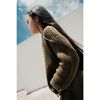 Organic Cotton Knit Sweater, Military Olive - Sweaters - 3