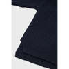 Organic Cotton Knit Sweater, Navy - Sweaters - 6