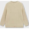 Organic Cotton Knit Sweater, Black - Sweaters - 6