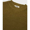 Organic Cotton Knit Sweater, Military Olive - Sweaters - 6