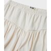 Organic Cotton Jersey Skort, Natural - Skirts - 3