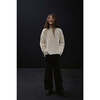 Organic Cotton Knit Sweater, Stone - Sweaters - 5