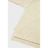 Organic Cotton Knit Sweater, Stone - Sweaters - 6