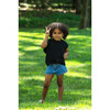 Organic Cotton Denim Short, Light Indigo - Shorts - 2