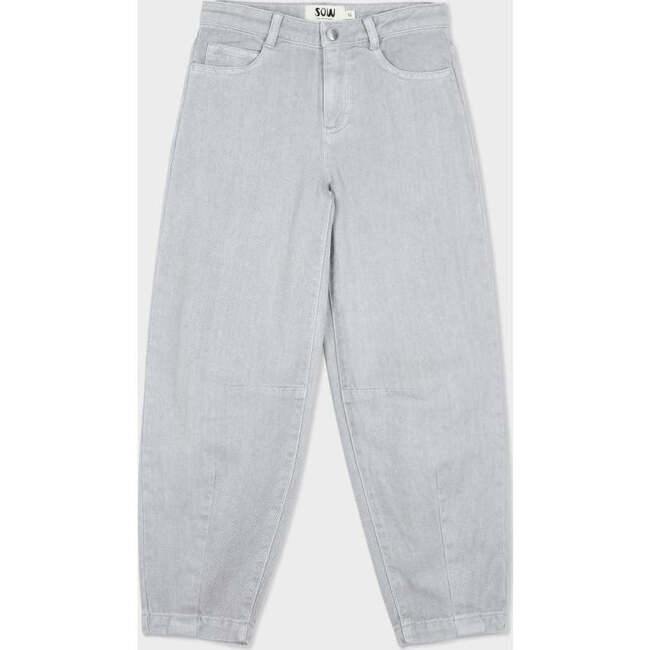 Organic Cotton Denim Barrel Jean, Harbor Mist