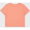 Organic Cotton Cropped T-Shirt, Desert Flower - T-Shirts - 1 - thumbnail
