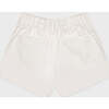 Organic Cotton Denim Short, Off White - Shorts - 5