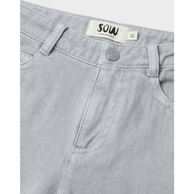 Organic Cotton Denim Barrel Jean, Harbor Mist - Jeans - 4