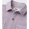 Organic Cotton Denim Shirt, Light Lilac - Button Downs - 6