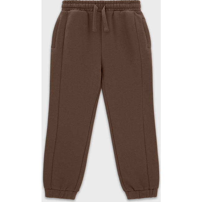Organic Tuxedo Sweatpant, Sepia