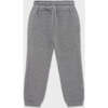 Organic Tuxedo Sweatpant, Heather Grey - Sweatpants - 2