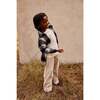 Organic Cotton Corduroy Wide Leg Pant, Beige - Pants - 3