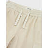 Organic Cotton Corduroy Straight Leg Cargo, Beige - Pants - 5