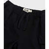 Organic Cotton Cargo Shorts, Black - Shorts - 3