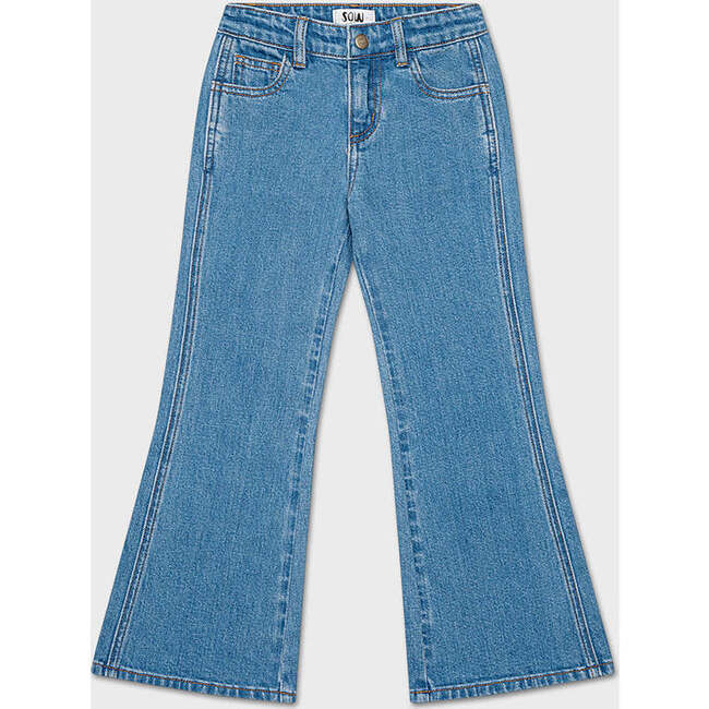 Flare Leg Jean, Light Indigo