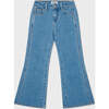 Flare Leg Jean, Light Indigo - Jeans - 1 - thumbnail