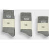 One-Pack Crew Socks, Heather Grey - Socks - 3