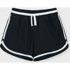 Drawstring Short, Black - Shorts - 1 - thumbnail