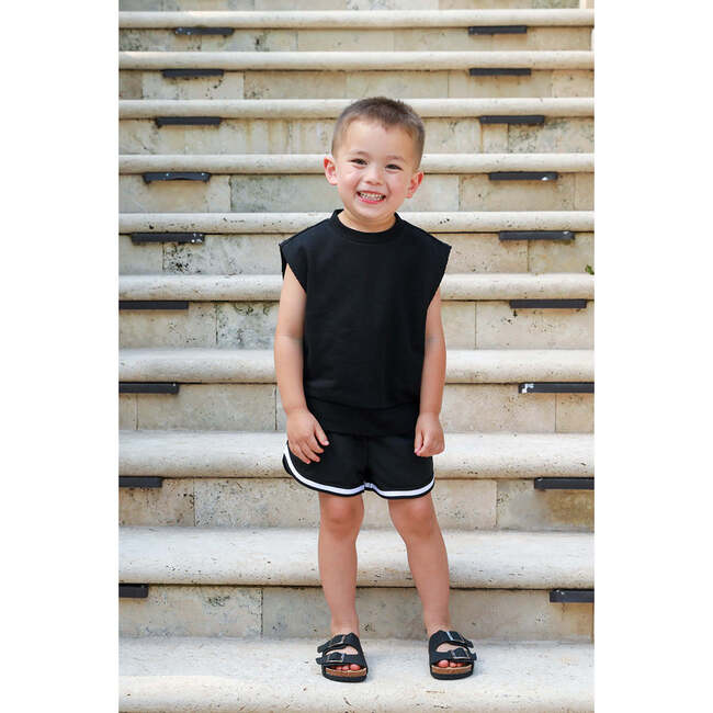 Drawstring Short, Black - Shorts - 2