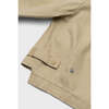 Organic Cotton Boxy Cargo Jacket, Tan - Jackets - 5