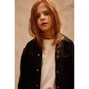 Denim Jacket (Modern Trucker Style), Black - Jackets - 2