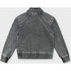 Denim Starburst Jacket, Grey Acid Denim - Jackets - 6