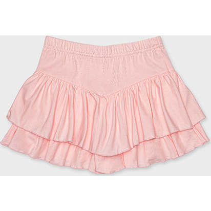 Cotton Jersey Skort, Heavenly Pink