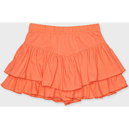 Cotton Jersey Skort, Desert Flower