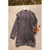 Denim Dress, Grey Acid Denim - Dresses - 5