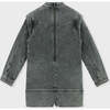 Denim Dress, Grey Acid Denim - Dresses - 6