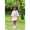 Cotton Jersey Skort, Heavenly Pink - Skirts - 2