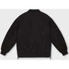 Bomber Jacket With Side Zips, Black - Jackets - 6