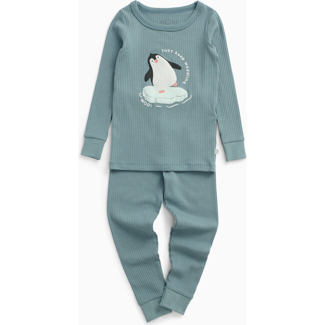 Placement Penguin Ribbed Pajamas
