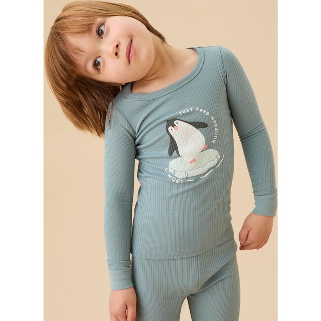 Placement Penguin Ribbed Pajamas - Pajamas - 2