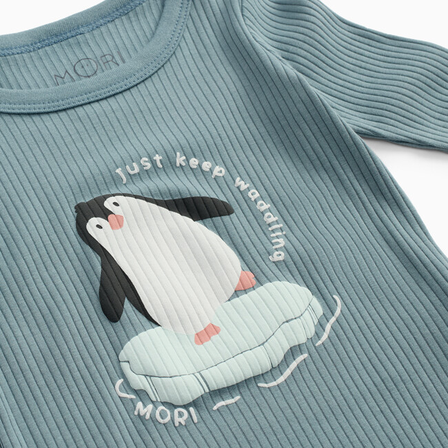 Placement Penguin Ribbed Pajamas - Pajamas - 3