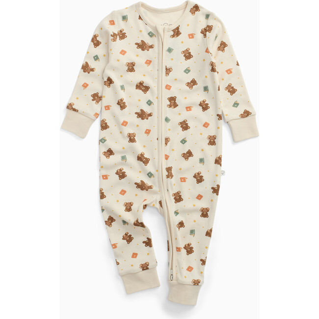 Teddy Bear Two Way Zip-Up Romper