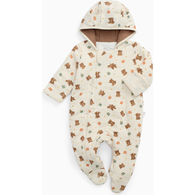 Teddy Bear Pramsuit - Snowsuits - 4