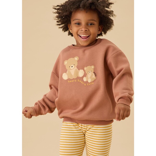 Teddy Bear Oversized Sweatshirt - Sweatshirts - 2