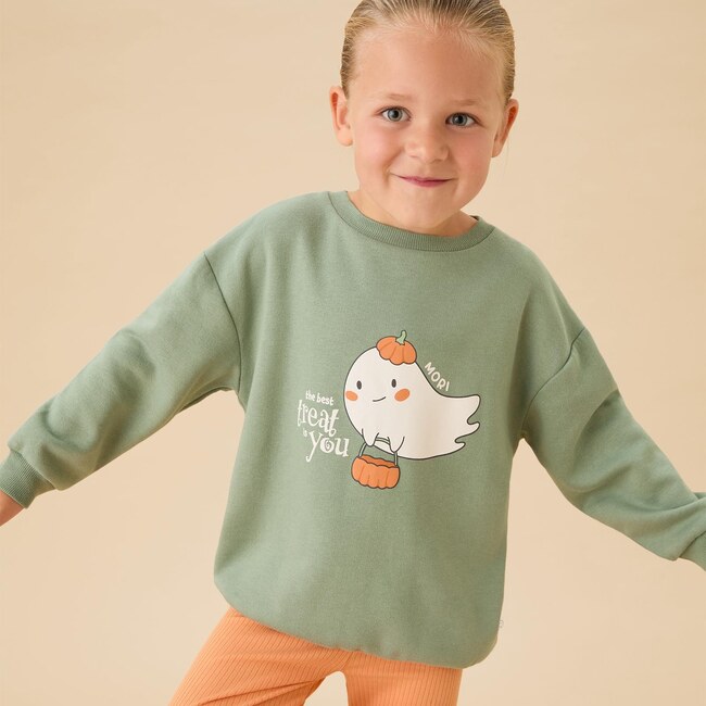 Halloween Ghost Sweatshirt - Sweatshirts - 2