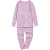 Floral Ribbed Pajamas - Pajamas - 1 - thumbnail