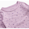 Floral Ribbed Pajamas - Pajamas - 2