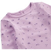 Floral Ribbed Bodysuit - Onesies - 2